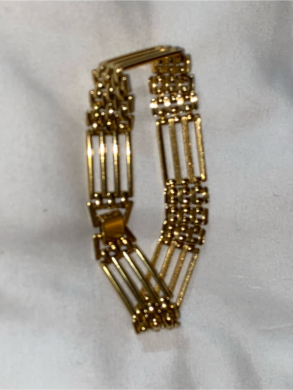 Gold Multi-Row Link Bracelet - Women Jewelry